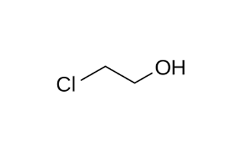 2-Chloroethanol Structural Formula