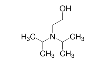 2-Diisopropylaminoethanol STRUCTURAL FORMULA