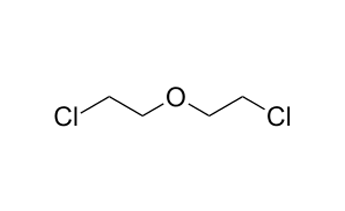 Bis(2-chloroethyl) ether STRUCTURAL FORMULA